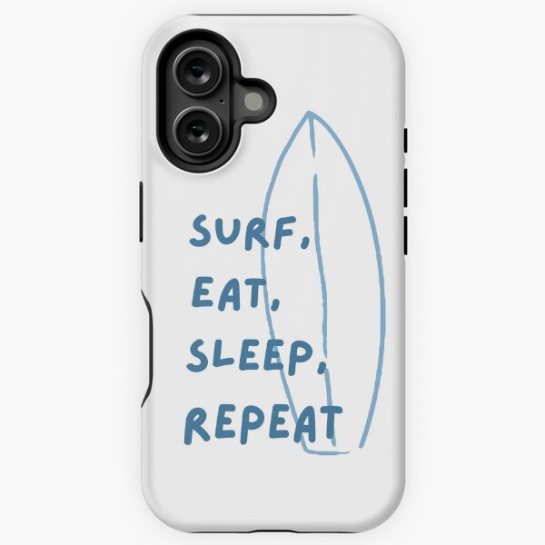 Item preview, Surf, Eat, Sleep, Repeat designed and sold by GoldenPearPress.