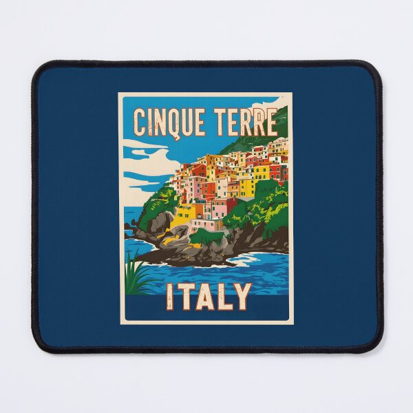 Item preview, A Vintage Travel Art of Cinque Terre - Italy  designed and sold by GoodOldVintage.