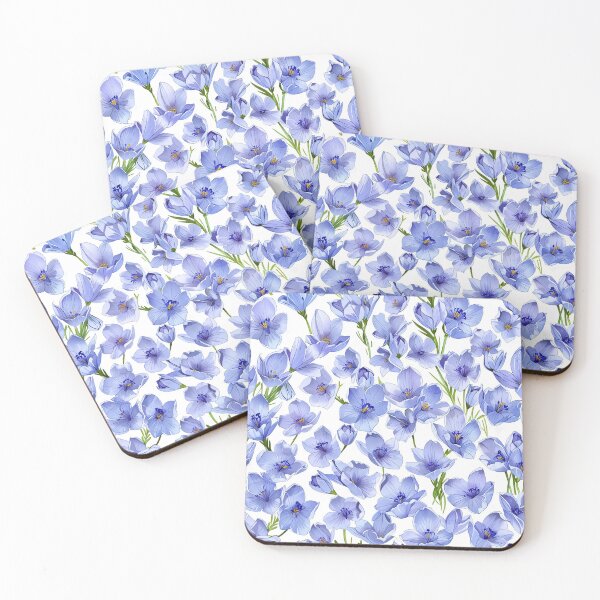 Item preview, Blue Crocus Flowers designed and sold by CoolPixels.
