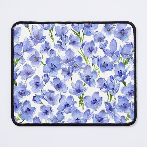 Item preview, Blue Crocus Flowers designed and sold by CoolPixels.
