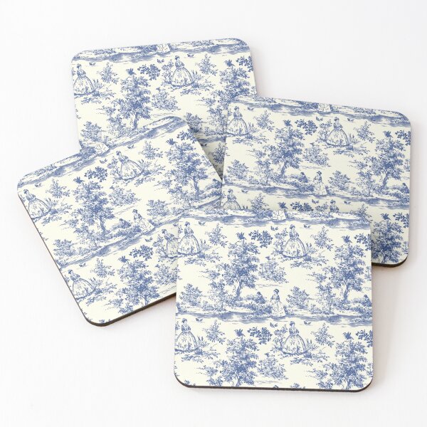 Item preview, Blue and White Toile de Juoy  designed and sold by PaperieJennifer.