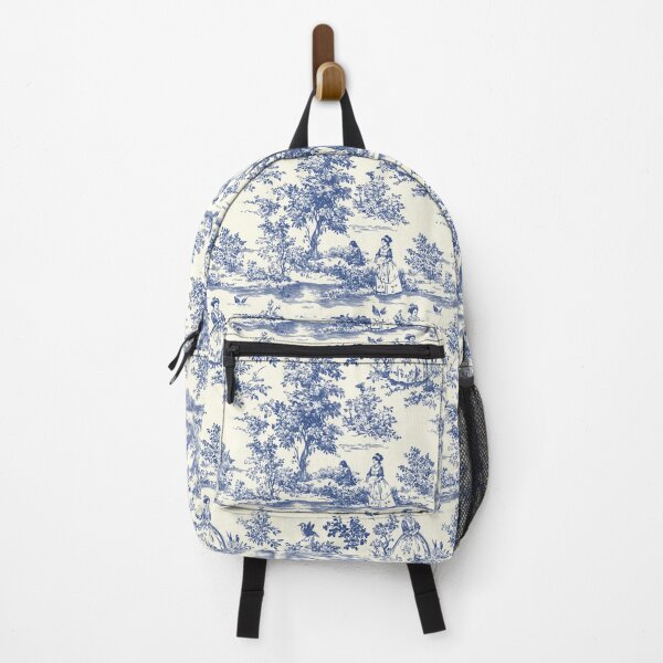Item preview, Blue and White Toile de Juoy designed and sold by PaperieJennifer.