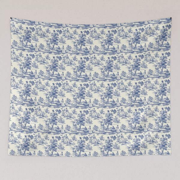 Item preview, Blue and White Toile de Juoy  designed and sold by PaperieJennifer.
