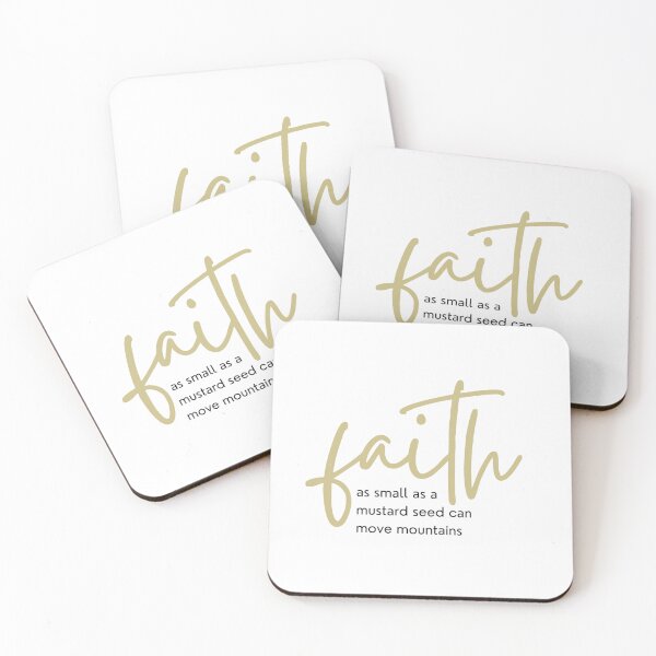 Item preview, Faith as Small as a Mustard Seed designed and sold by GoldenPearPress.