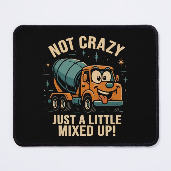 Item preview, Not Crazy, Just a Little Mixed Up! designed and sold by Automotive Art by Greg.