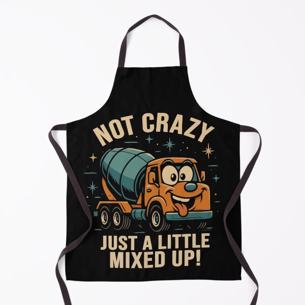 Item preview, Not Crazy, Just a Little Mixed Up! designed and sold by Automotive Art by Greg.