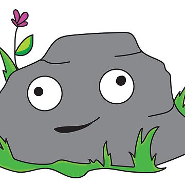Artwork thumbnail, Cute Cartoon Rock by Geologyin5