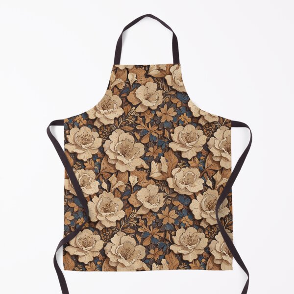 Artikelvorschau, Aufwendiges Blumendesign, Blumen in warmen Tönen entworfen und verkauft von CoolPixels.
