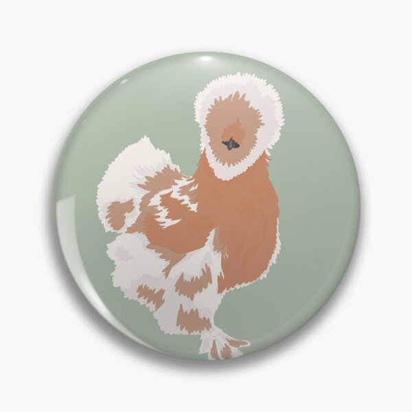 Item preview, Fluffy Silkie Chicken designed and sold by Ayyyitsdreya.