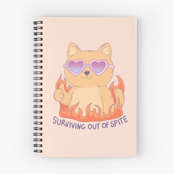 Item preview, Spite Fueled Cat in Heart Glasses Meme designed and sold by Jess.a.creates.