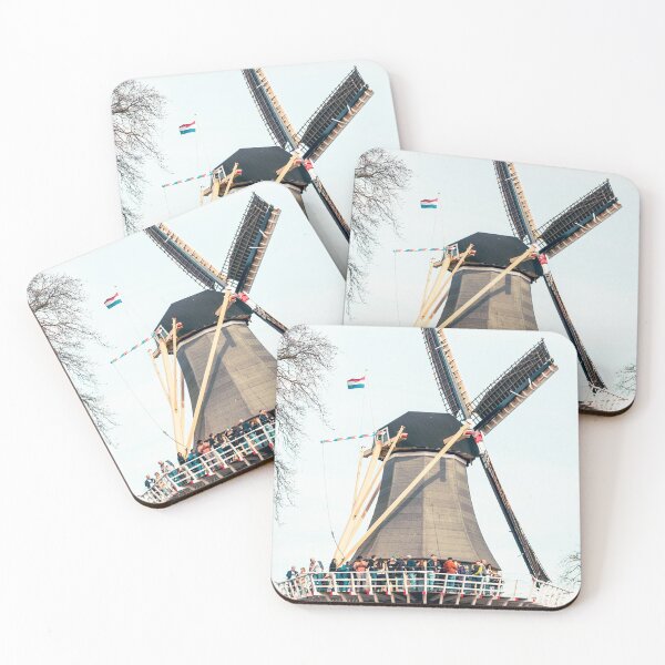 Item preview, Windmill at Keukenhof Tulip Gardens in Netherlands designed and sold by JackieMCreates.