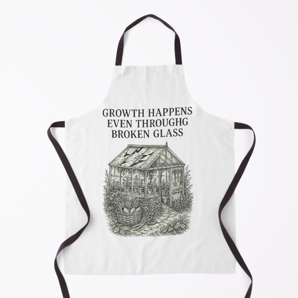 Item preview, Growth Through Broken Glass – Vintage Greenhouse Art designed and sold by JenniferCreaArte .