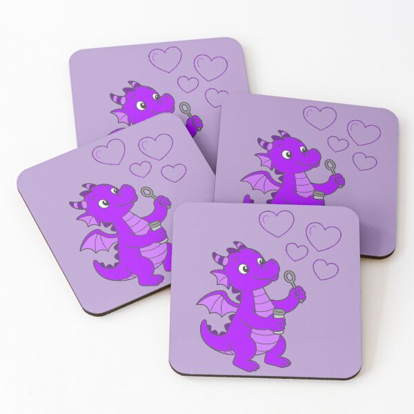 Item preview, Dragon Bubbles - Violet designed and sold by AngelMiette.