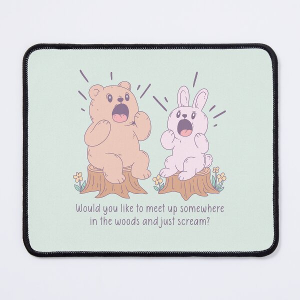 Item preview, Forest Friends Existential Screaming Club designed and sold by Jess.a.creates.