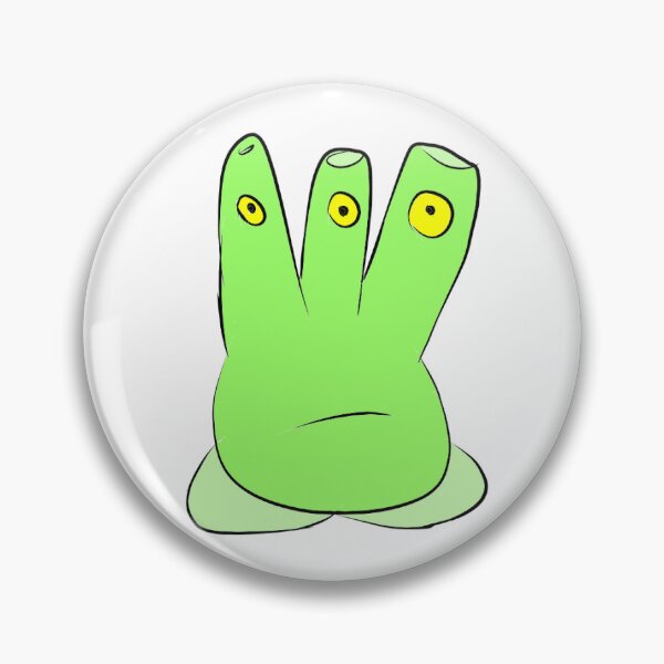 Item preview, Cute Friendly 3-Eyed Surreal Monster designed and sold by gordonmcfoster.