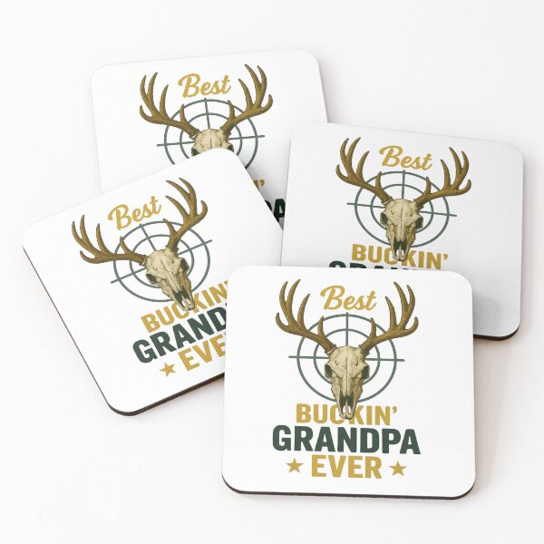 Item preview, Best Buckin' Grandpa Ever – Deer Skull Hunting Gift for Grandpas designed and sold by Sonchai Paladsai.