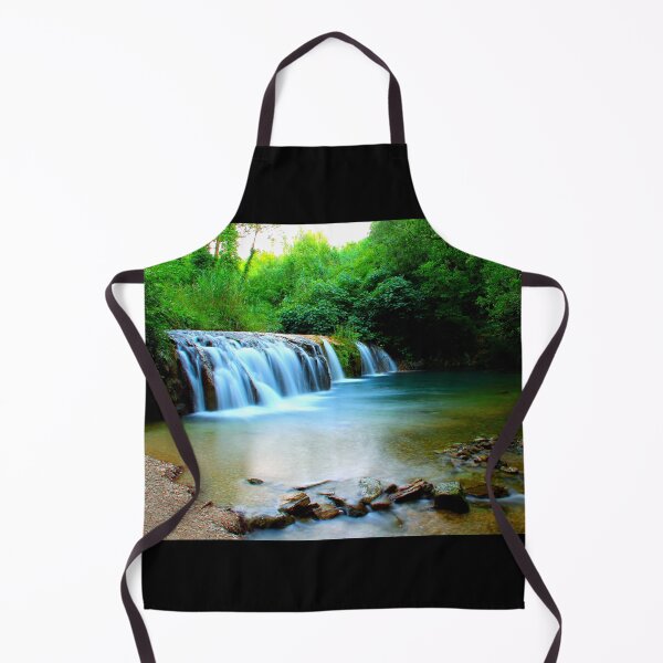 Item preview, Long-exposure shot from Cascatelle di Cingoli designed and sold by Kristina Drozd.