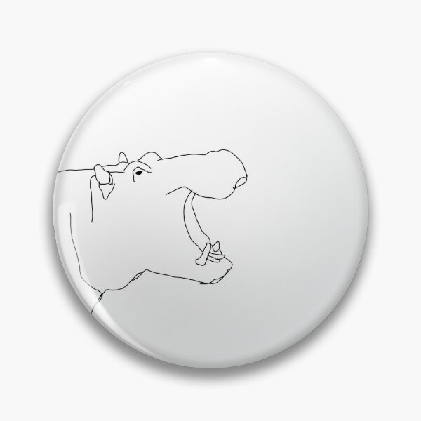 Item preview, big yawn - hippo designed and sold by BIIPT.