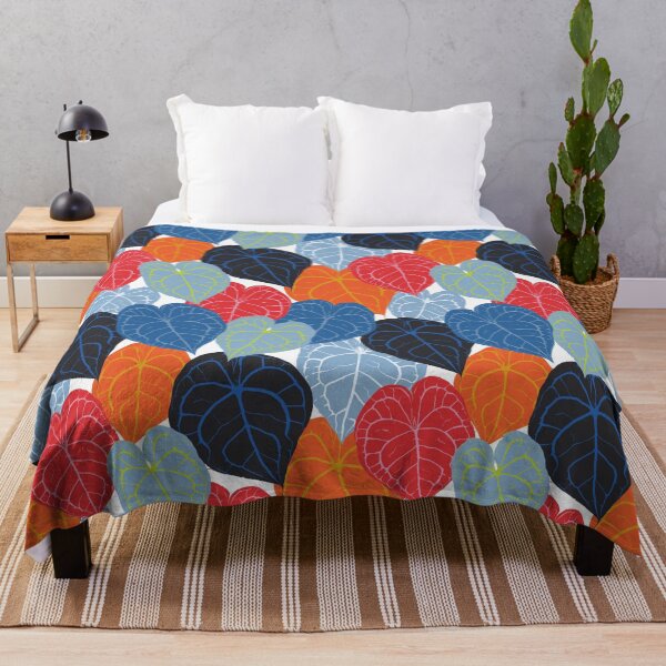 Item preview, Tropical leaves warm and cool designed and sold by alienrabbit.