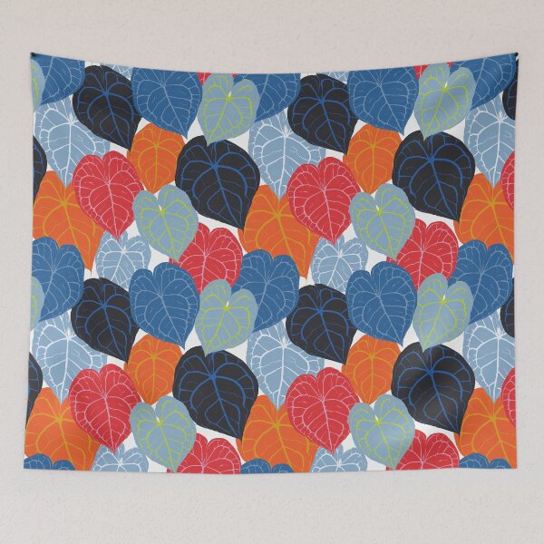 Item preview, Tropical leaves warm and cool designed and sold by alienrabbit.