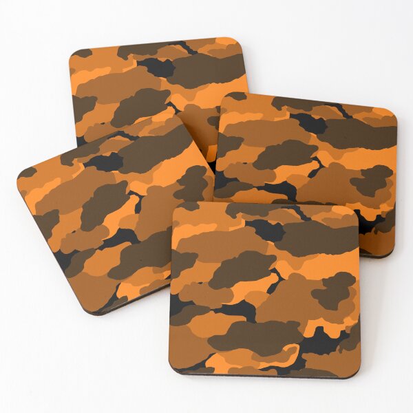 Item preview, Orange Camo Pattern designed and sold by Alexis Designs.
