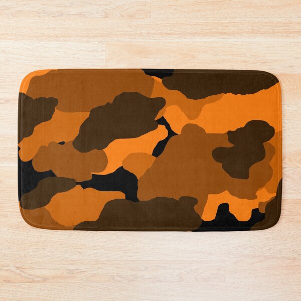 Item preview, Orange Camo Pattern designed and sold by Alexis Designs.