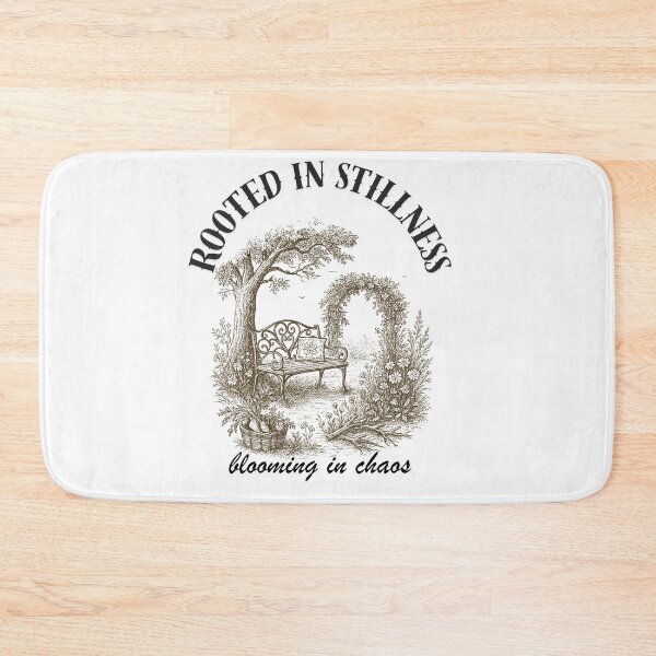 Item preview, Rooted in Stillness – Vintage Garden Scene designed and sold by JenniferCreaArte .