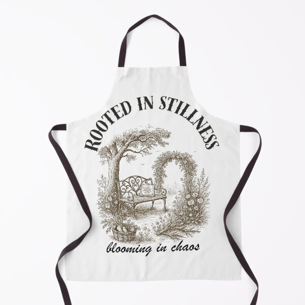 Item preview, Rooted in Stillness – Vintage Garden Scene designed and sold by JenniferCreaArte .