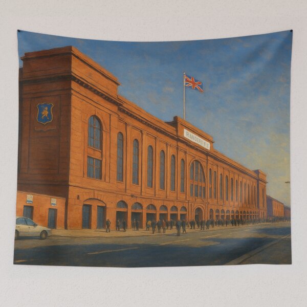 Item preview, The famous red brick stadium in Govan  designed and sold by AndythephotoDr.