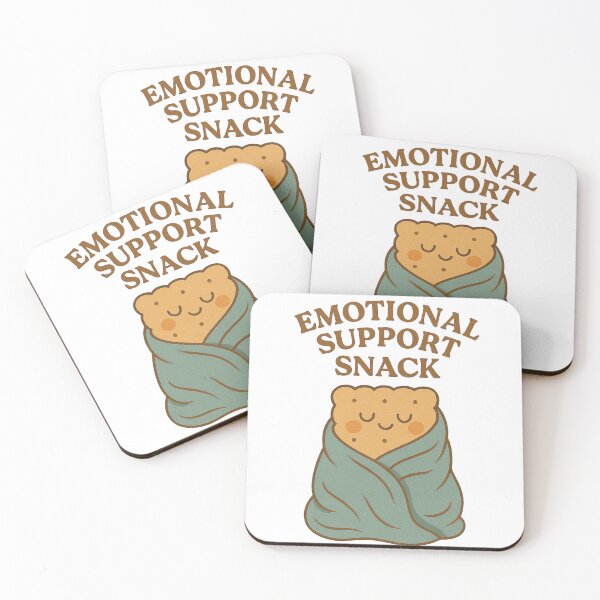 Item preview, Emotional Support Snack Cute Design designed and sold by Lacritsa .