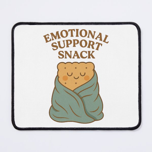 Item preview, Emotional Support Snack Cute Design designed and sold by Lacritsa .