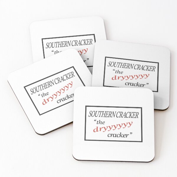 Item preview, Southern Cracker, The "Dryyyyyy" Cracker, Bold Black Typography Graphic, The Simpsons, Smaller Design designed and sold by gg-graphics-co.