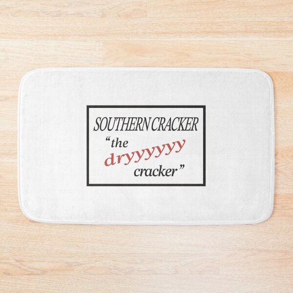 Item preview, Southern Cracker, The "Dryyyyyy" Cracker, Bold Black Typography Graphic, The Simpsons, Smaller Design designed and sold by gg-graphics-co.