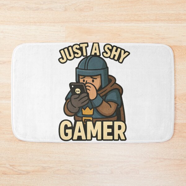 Item preview, Just a Shy Gamer designed and sold by Peelya.