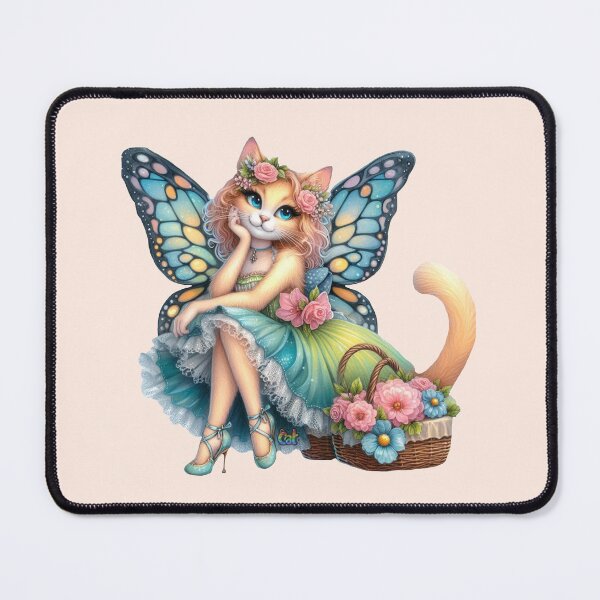 Item preview, Enchanted Spring Fairy Cat designed and sold by CAutumnTrapp.