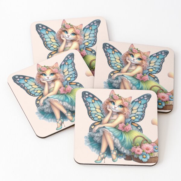 Item preview, Enchanted Spring Fairy Cat designed and sold by CAutumnTrapp.