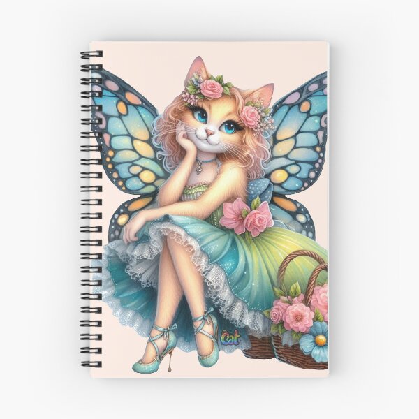 Item preview, Enchanted Spring Fairy Cat designed and sold by CAutumnTrapp.