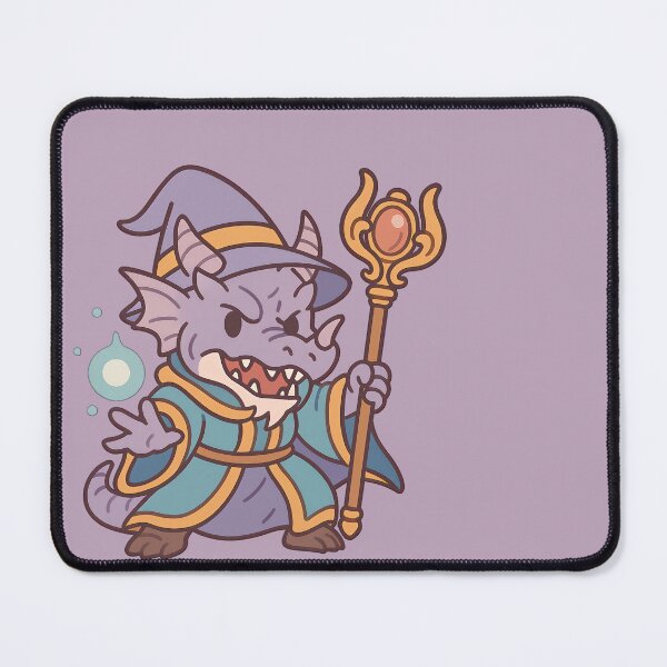 Item preview, Dragonkin Mage - Casting a Magic Spell designed and sold by Pastel Purrade.