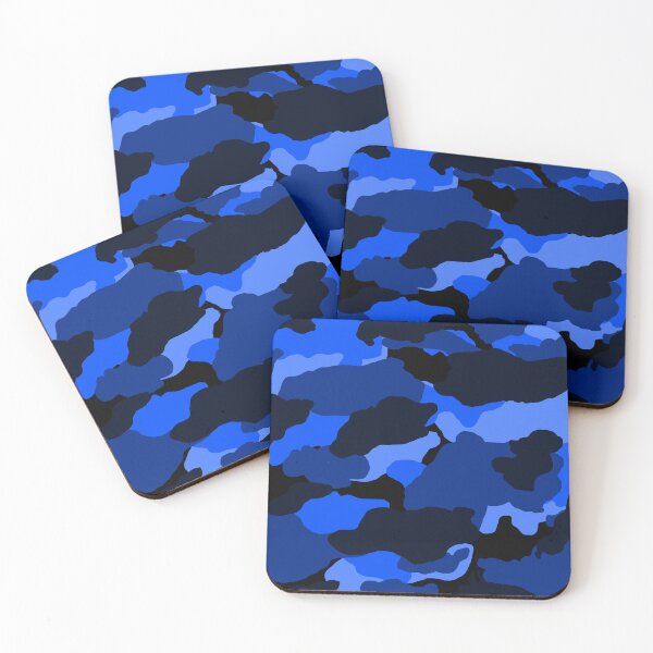 Item preview, Blue Camo Pattern designed and sold by Alexis Designs.