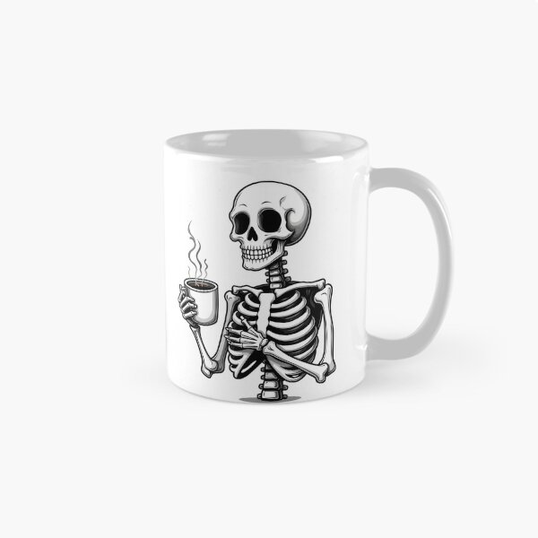 Item preview, Caffeinated Skeleton designed and sold by Fab-Haven.
