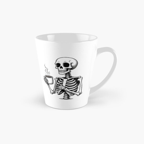 Aperçu de l'œuvre Squelette Caféiné créée et vendue par Fab-Haven.