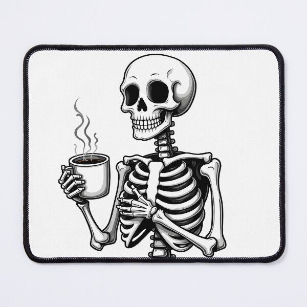 Item preview, Caffeinated Skeleton designed and sold by Fab-Haven.