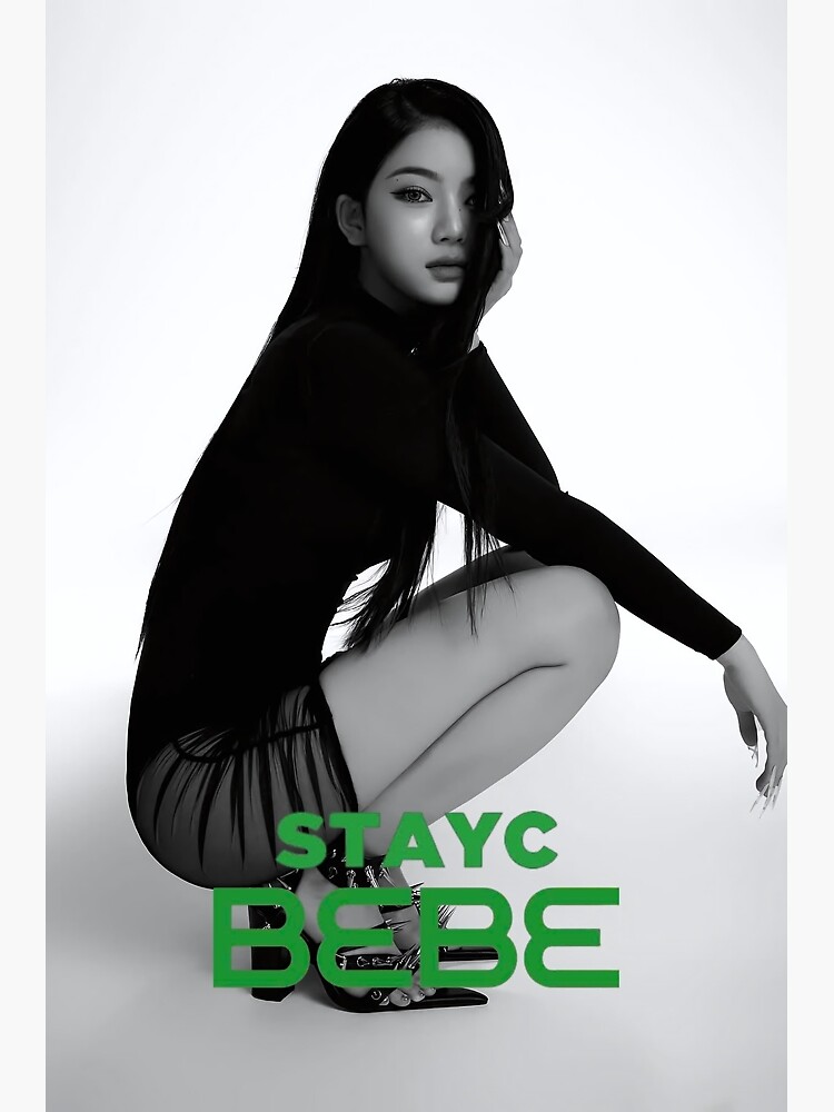 STAYC Isa 'S' Album & 'BEBE' K-Pop Unofficial Merch | Exclusive