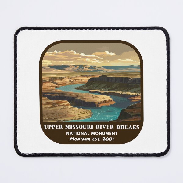 Item preview, Vintage Upper Missouri River Breaks National Monument (Montana) designed and sold by RabbitK.