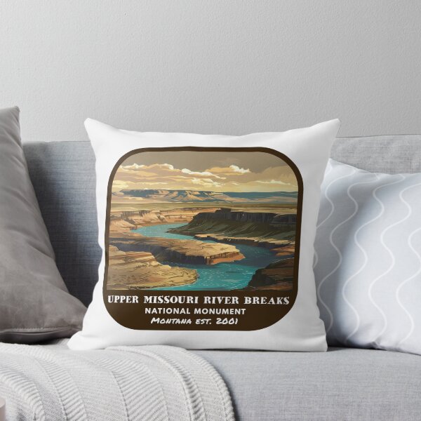 Item preview, Vintage Upper Missouri River Breaks National Monument (Montana) designed and sold by RabbitK.