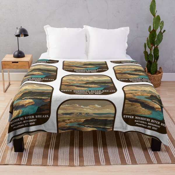 Item preview, Vintage Upper Missouri River Breaks National Monument (Montana) designed and sold by RabbitK.