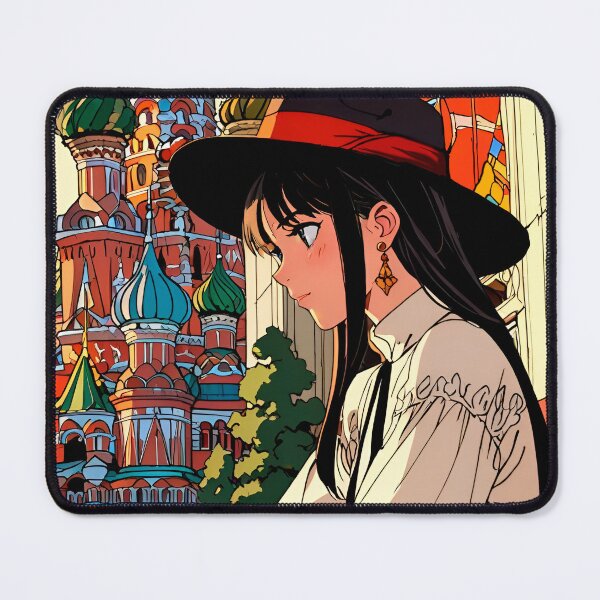 Item preview, Travel to Moscow, Russia beautiful retro anime sticker. designed and sold by UrbanTRIP.
