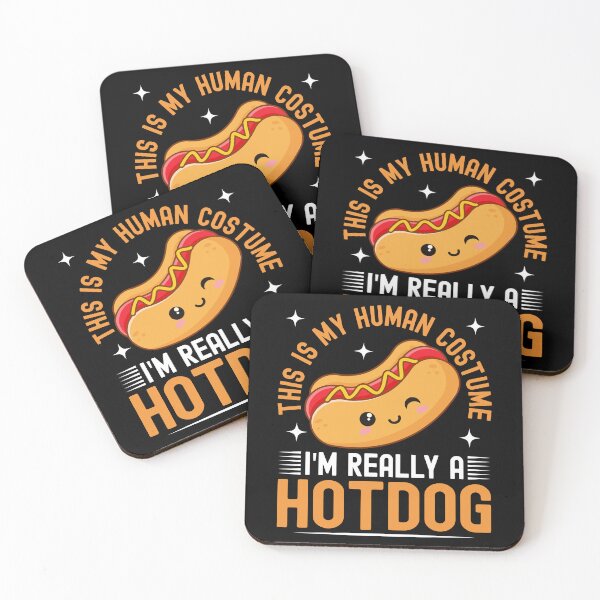 Item preview, This Is My Human Costume I'm Really A Hotdog Funny T-Shirt designed and sold by KGN  CREATIVITY.
