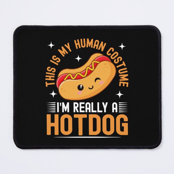 Item preview, This Is My Human Costume I'm Really A Hotdog Funny T-Shirt designed and sold by KGN CREATIVITY.