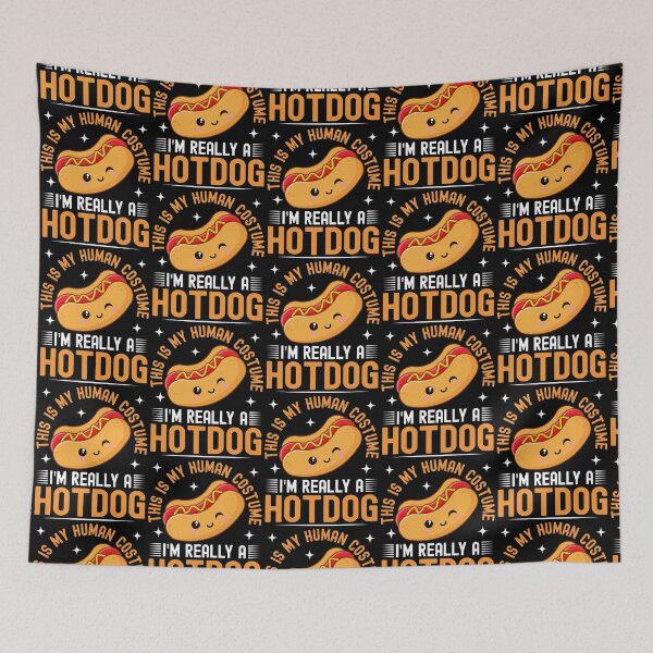 Item preview, This Is My Human Costume I'm Really A Hotdog Funny T-Shirt designed and sold by KGN  CREATIVITY.